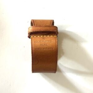 Louis Vuitton Brown Leather Men's Bracelet/ Handle Bag Strap